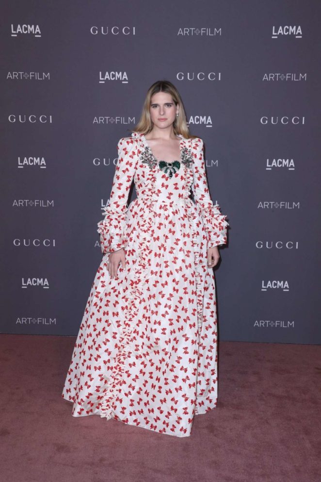 American Actress Hari Nef 2017 LACMA Art and Film Gala in Los Angeles