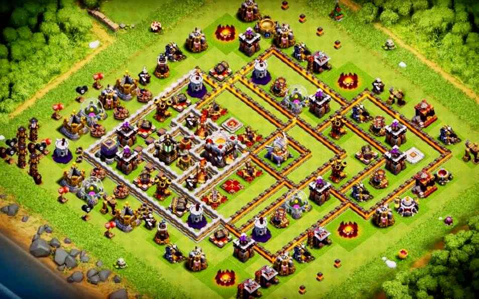 20 Base COC Th 11 Terkuat 2020 (War dan Farming) Coc Versi Baru