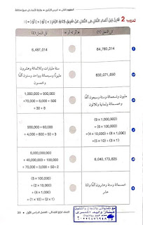 مذكرات الرياضيات للصف الرابع الإبتدائى 2022 ترم أول نظام جديد  Talb_online_20210905094746_32733_22255