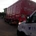 Trio fortemente armado assalta caminhão de distribuidora de bebidas em Poço Dantas e entregador é ferido com tiro na ação