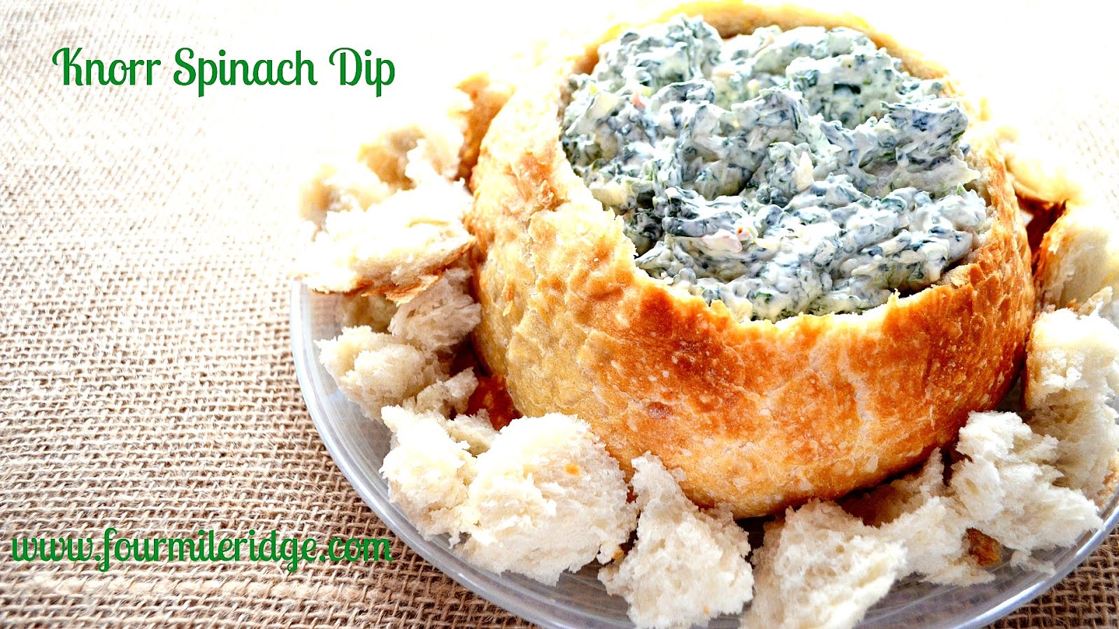 Knorr Spinach Dip In Bread Bowl Recipe Recipe Choices