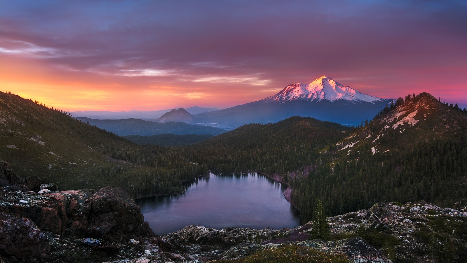 Mount Shasta Volcano