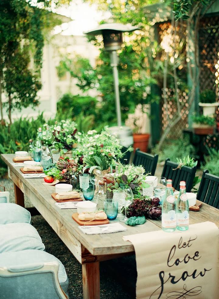 Decor Inspiration | An Intimate Farm to Table Dinner Party ...