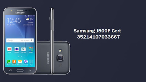 Samsung J500F Cert