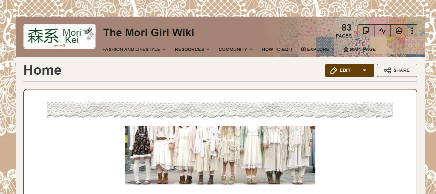 Bohemian Style, Mori Girl Wiki