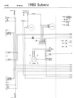Subaru 1980 Models Wiring Diagrams | Online Manual Sharing