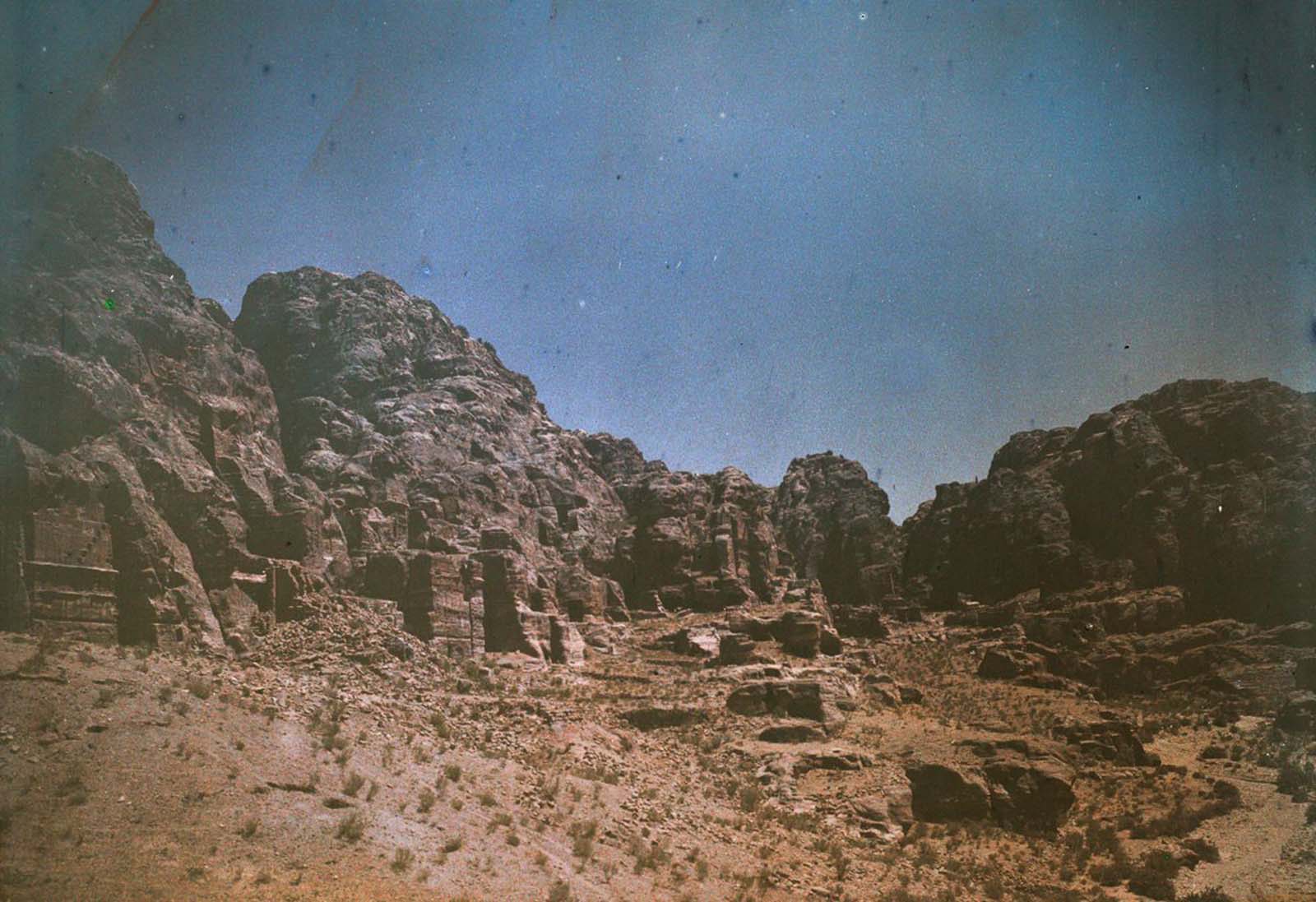 Petra Old Color Images