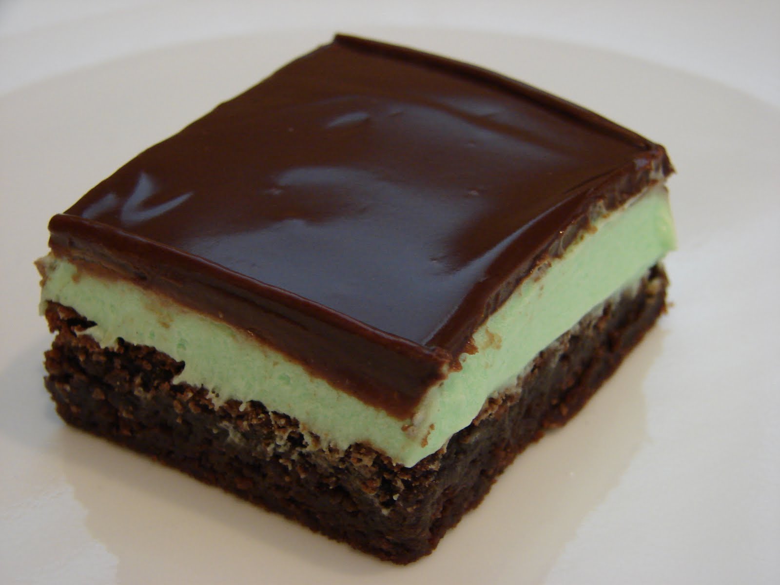 A Bear in the Kitchen BYU Mint Brownies