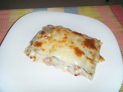  LASAÑA DE VERDURAS ASADAS 