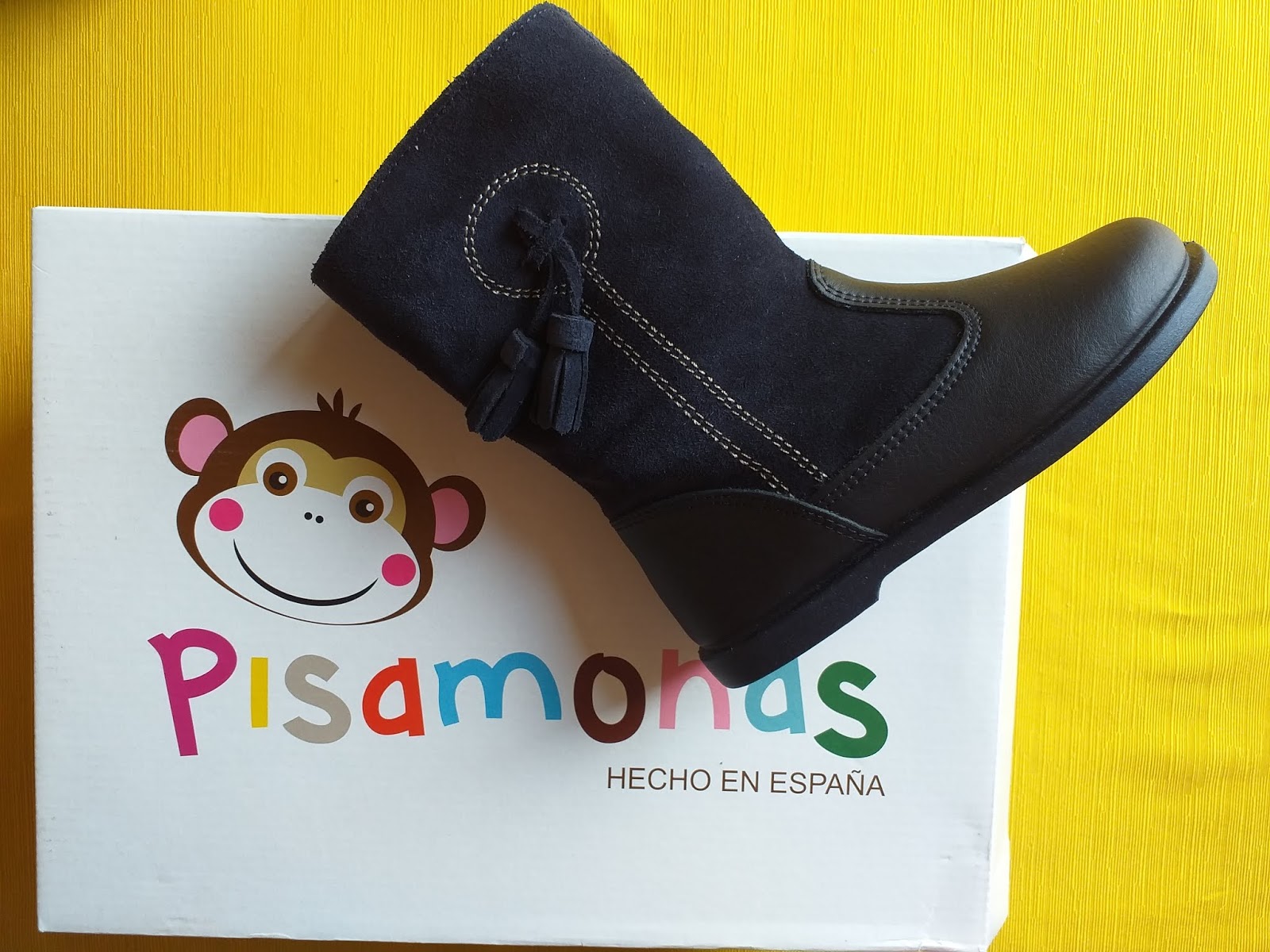 Pisamonas Mocassini Bambino Per Scuola - Pelle, Suola Gomma Antiscivolo, Blu Scuro - Foto 13