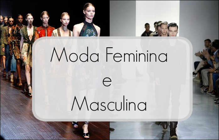 moda feminina e masculina