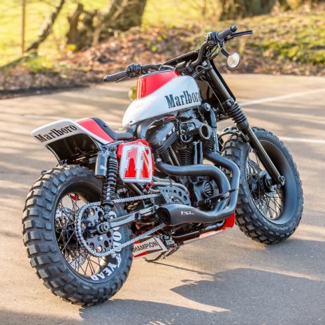 Harley Davidson Sportster By Shaw Speed And Custom Hell Kustom
