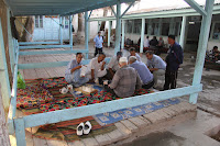 Tajikistan, Khujand,   Panshambe Bazar, topchan, © L. Gigout, 2012