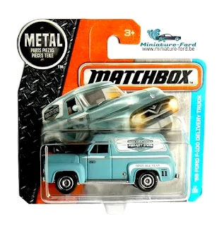 Matchbox, '55 Ford F-100 Delivery Truck