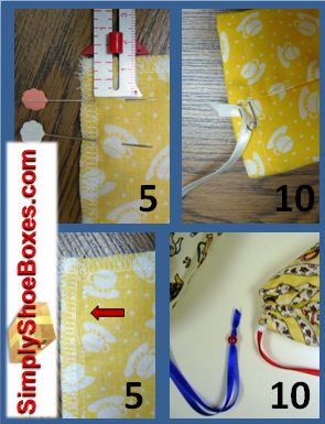 personalized small drawstring bags