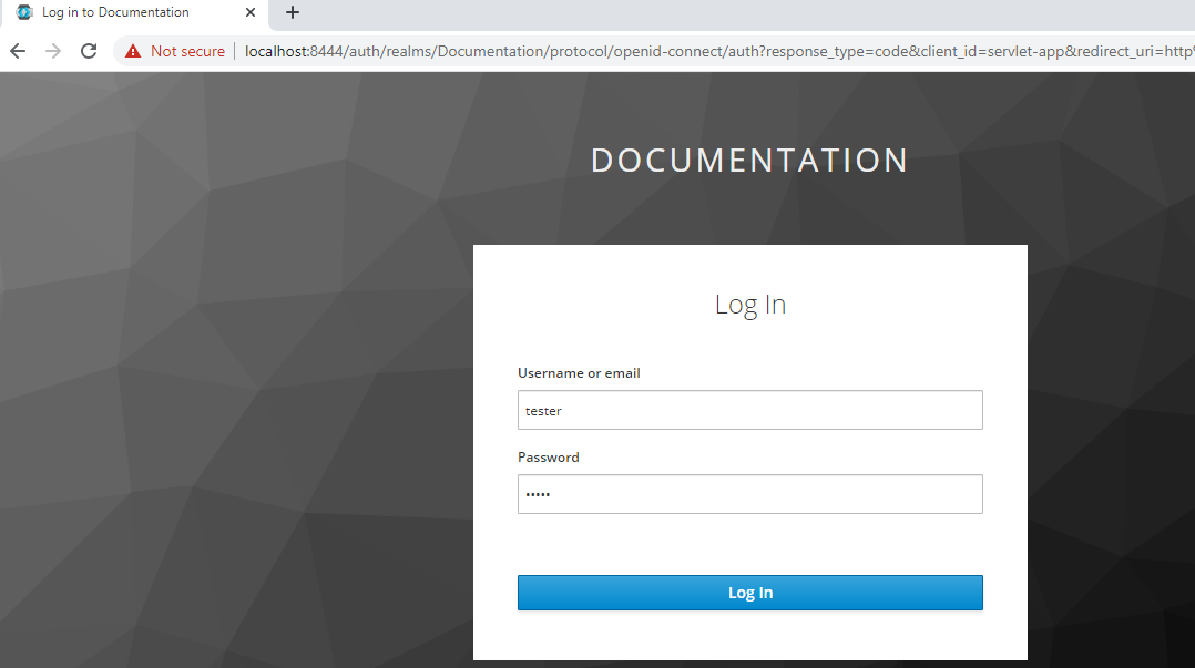 SSO javaservletapplicationwithkeycloak IT BLOG