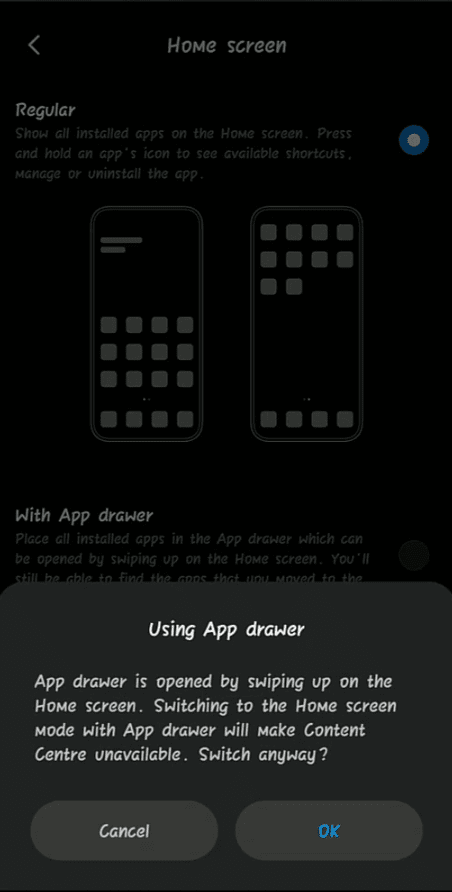 How To Enable App Drawer - MIUI 11 System Launcher - All Xiaomi Devices - Home Screen Settings App Drawer Ok How To Enable App Drawer - MIUI 11 System Launcher - All Xiaomi Devices - Home Screen Settings App Drawer Ok - Cursed Brains
