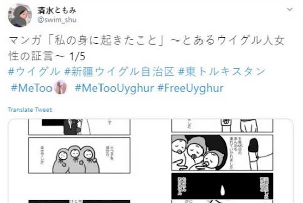 Viral! Manga Jepang ini Terinspirasi Kasus Kekerasan Suku Uyghur