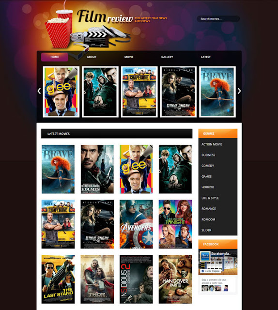 Descargas Web Peru Las 5 mejores plantillas de peliculas para Blogger