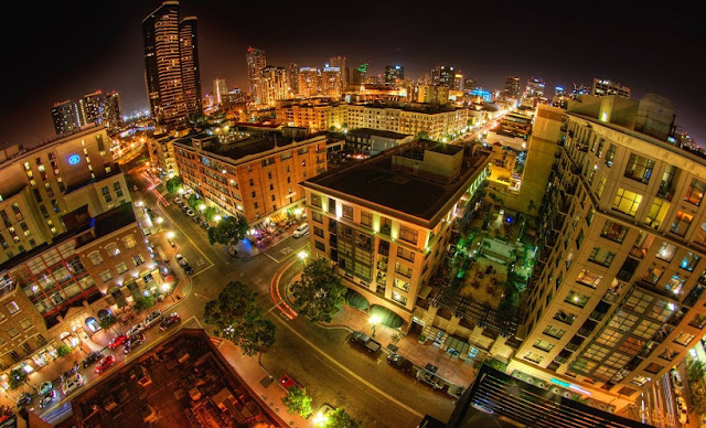 Gaslamp Quarter na Califórnia