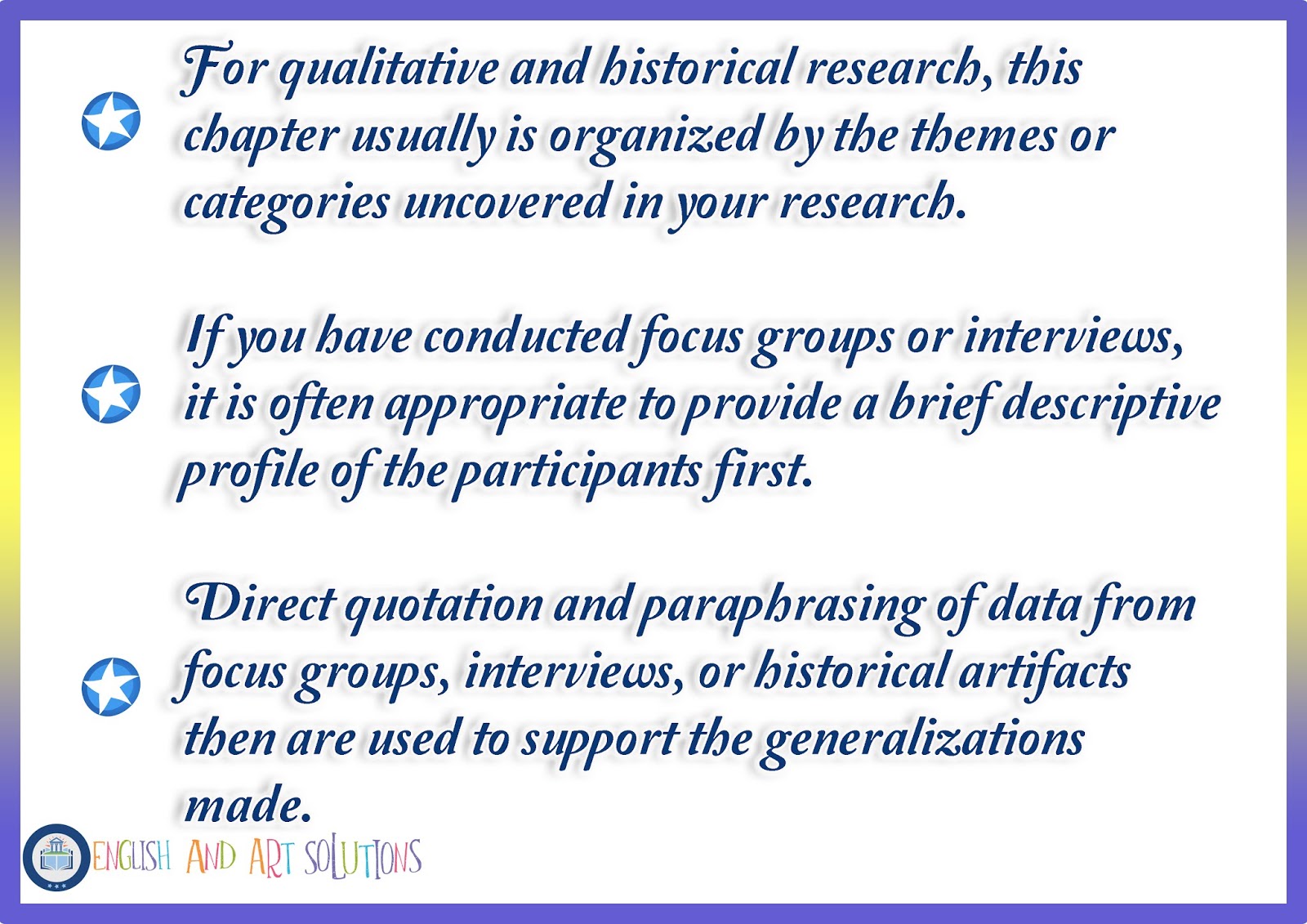 research format chapter 4