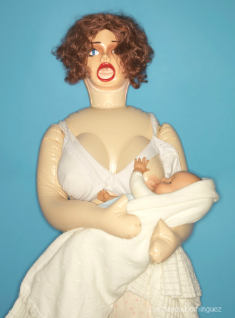 Blow up sex doll for women.