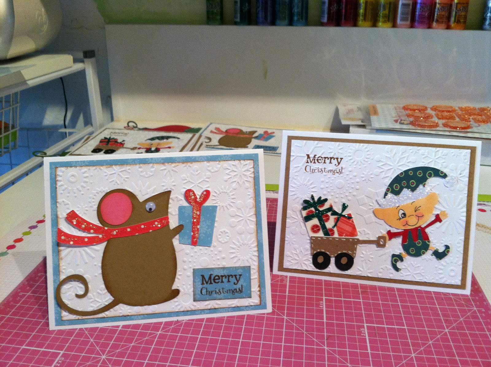 Carolee's Creative Classroom: December 20,2011~ Christmas Cards