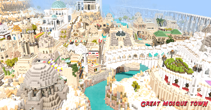 Great Mosque Town - Minecraft BE Map