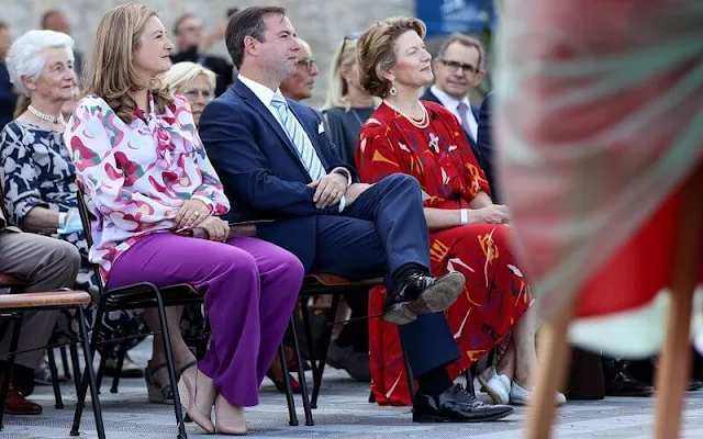 Hereditary Grand Duke Guillaume and Hereditary Grand Duchess Stephanie