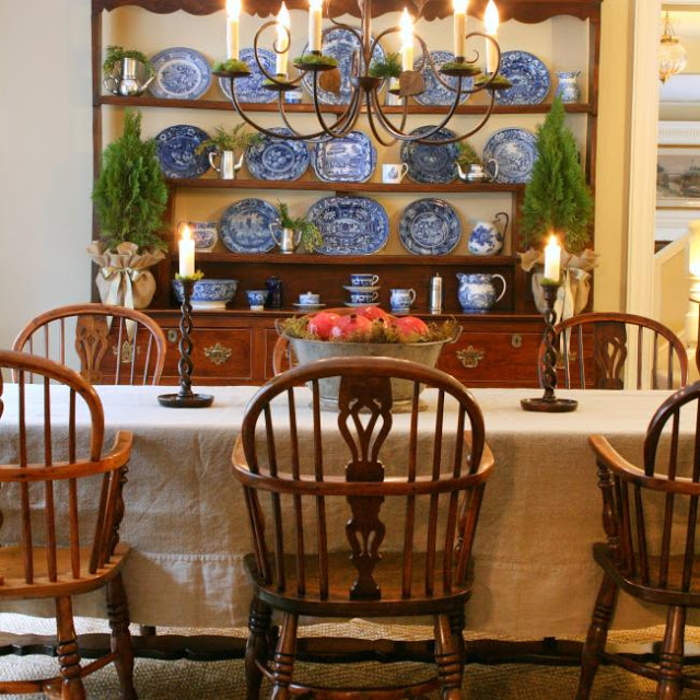 Eye For Design Decorating With Cupboards Full Of Blue And White