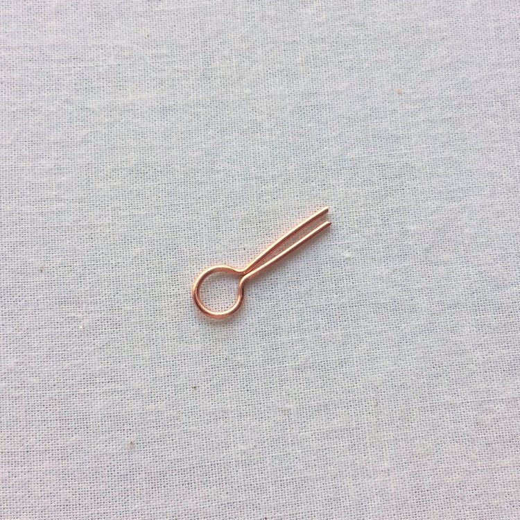 Lisa Yang Jewelry Cotter Pin Copper Chain Free Tutorial