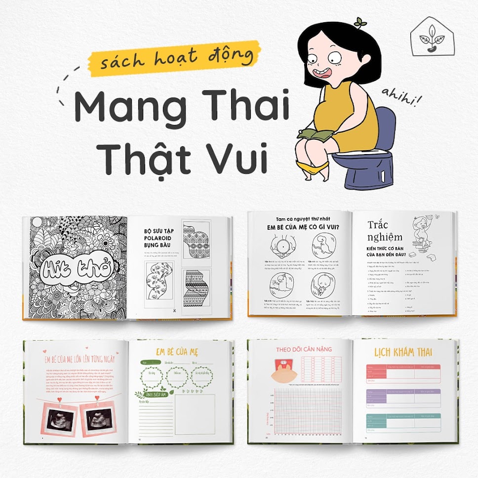 [A116] Hành trình mang thai: Sách thai giáo "best seller"