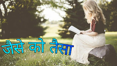 जैसे को तैसा कहानी जैसे को तैसा