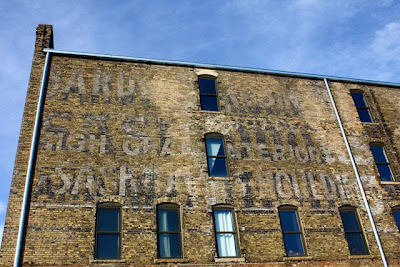 Multiple Industry Ghost Sign Photograph