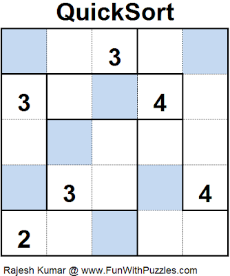 Quick Sort (Mini Puzzles Series #27) Solution