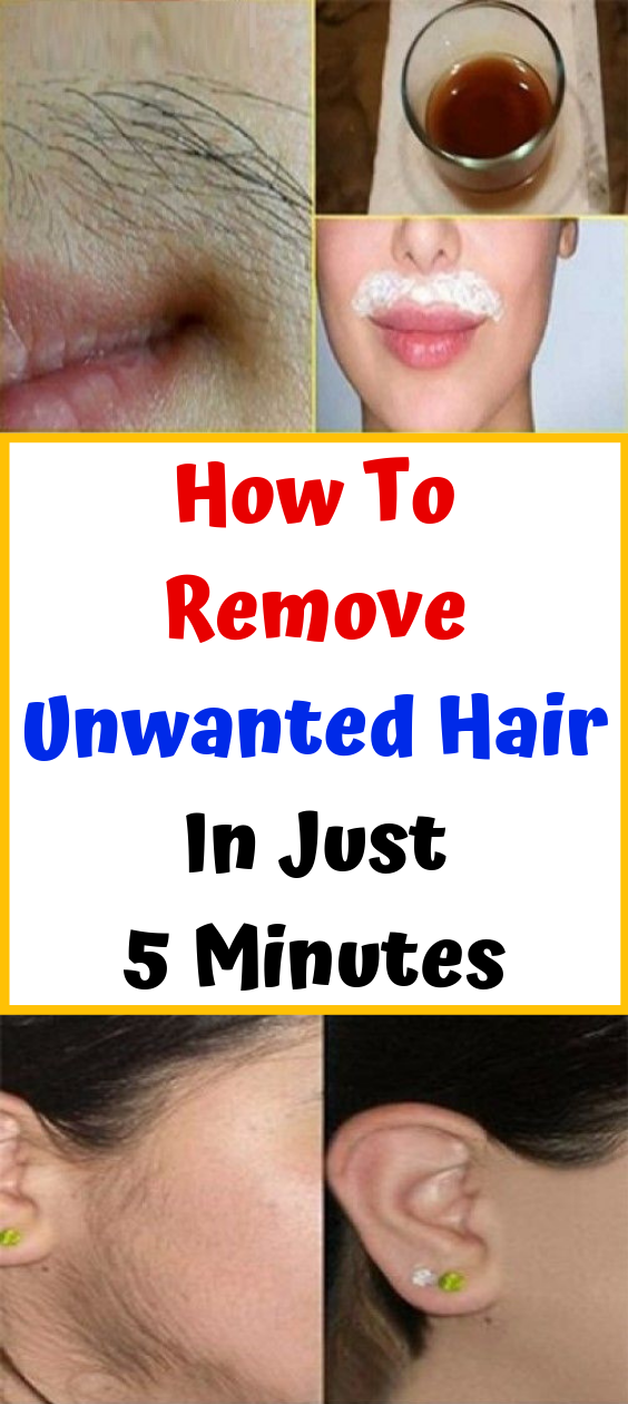 How To Remove Unwanted Hair In Just 5 Minutes