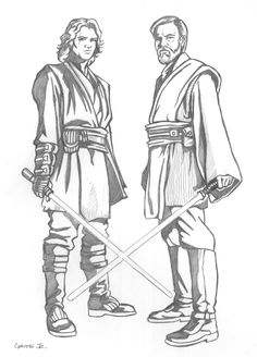 Coloriage De Obi Wan Kenobi