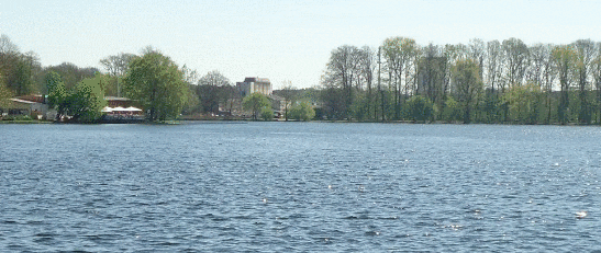 lake Dutzendteich then and now