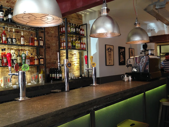 Inside Meatcure in Leicester 