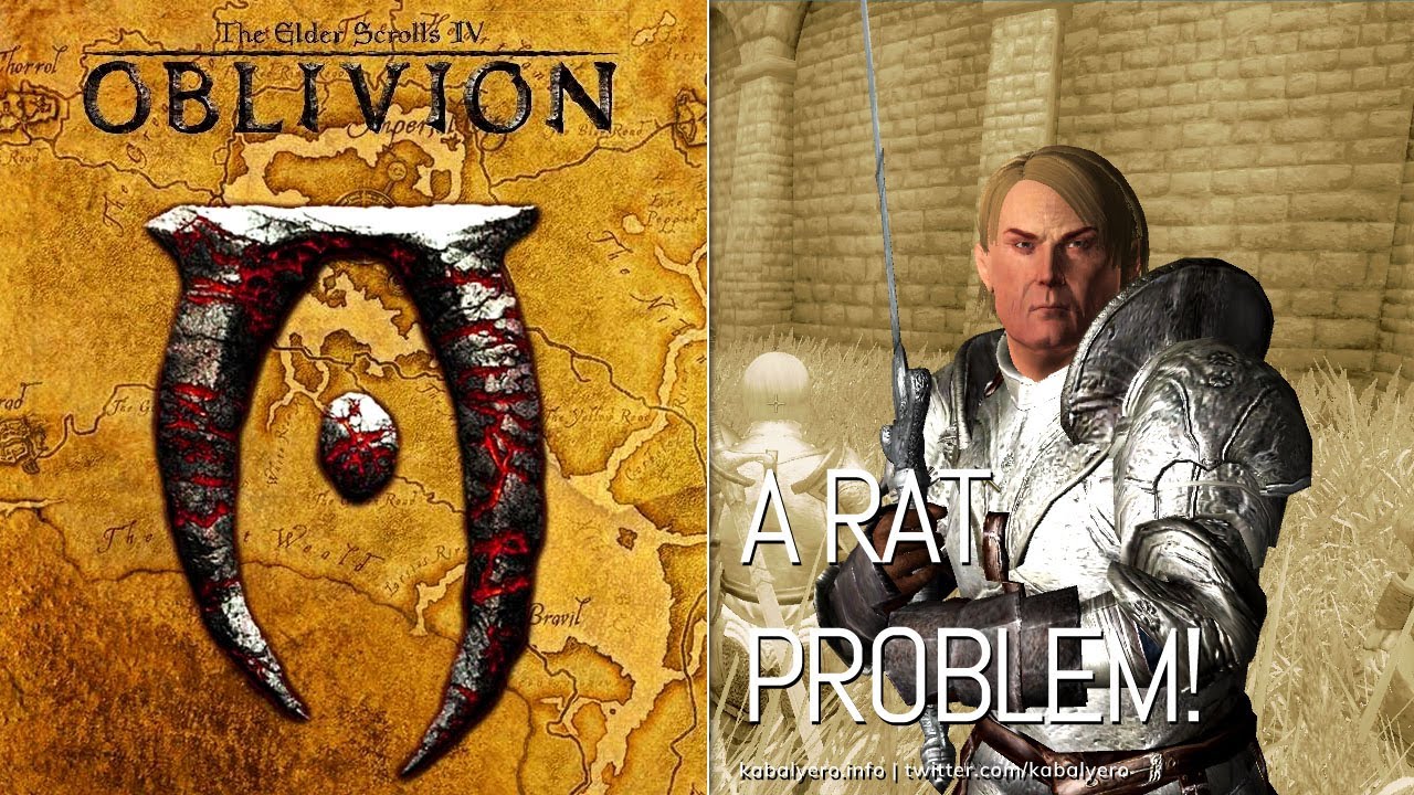 A Rat Problem! Quill Weave! The Elder Scrolls IV Oblivion Gameplay