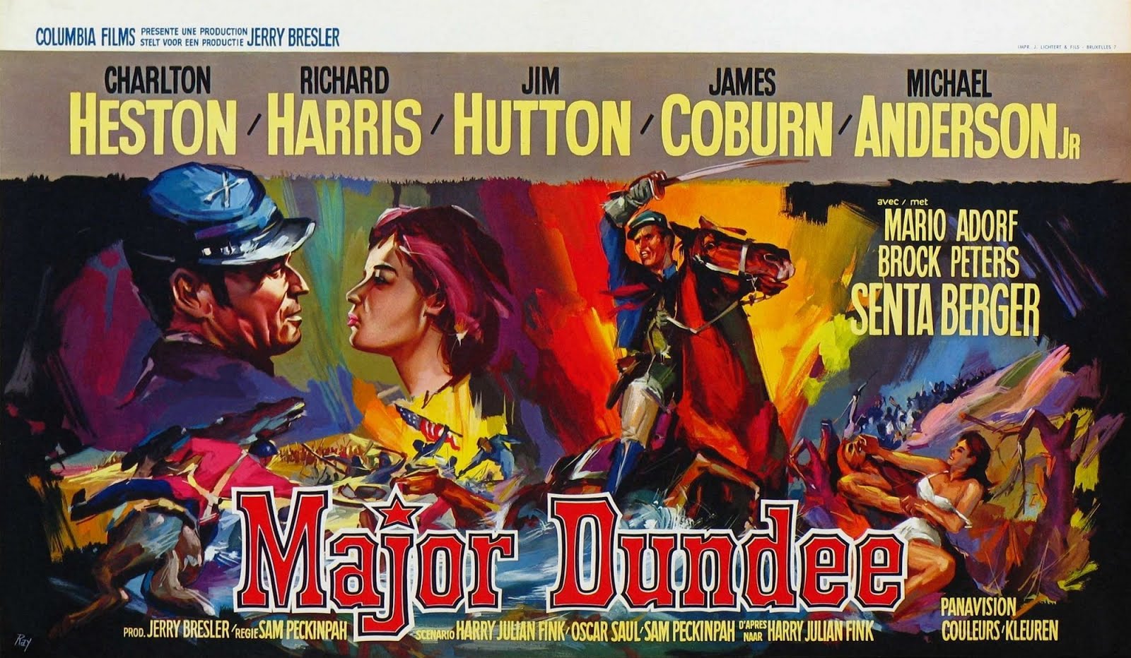 Mayor Dundee (1964) Sam Peckinpah (Versión extendida 720p)