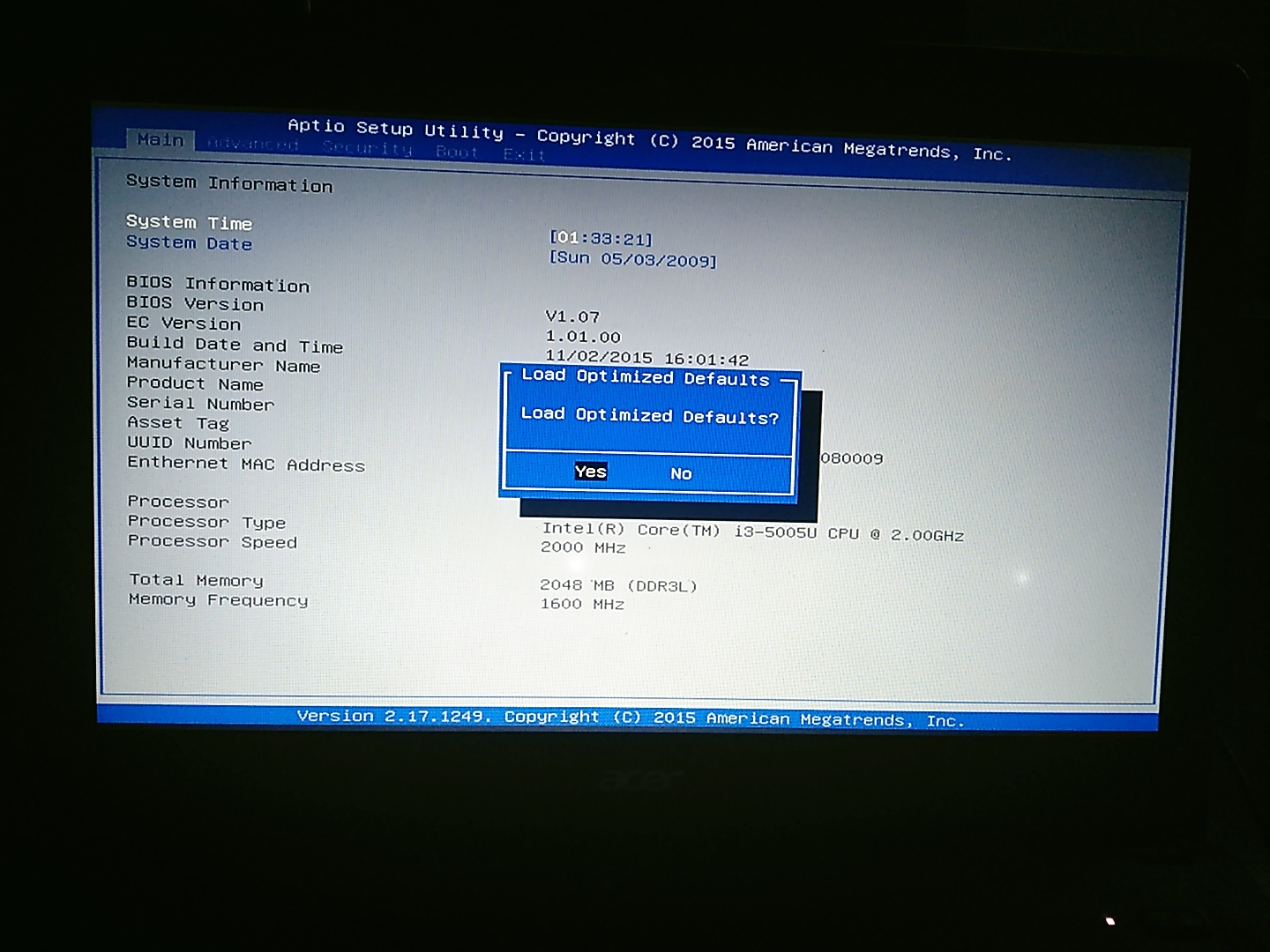 Cara Mengatasi Laptop Error Selalu Masuk BIOS Ketika Dihidupkan