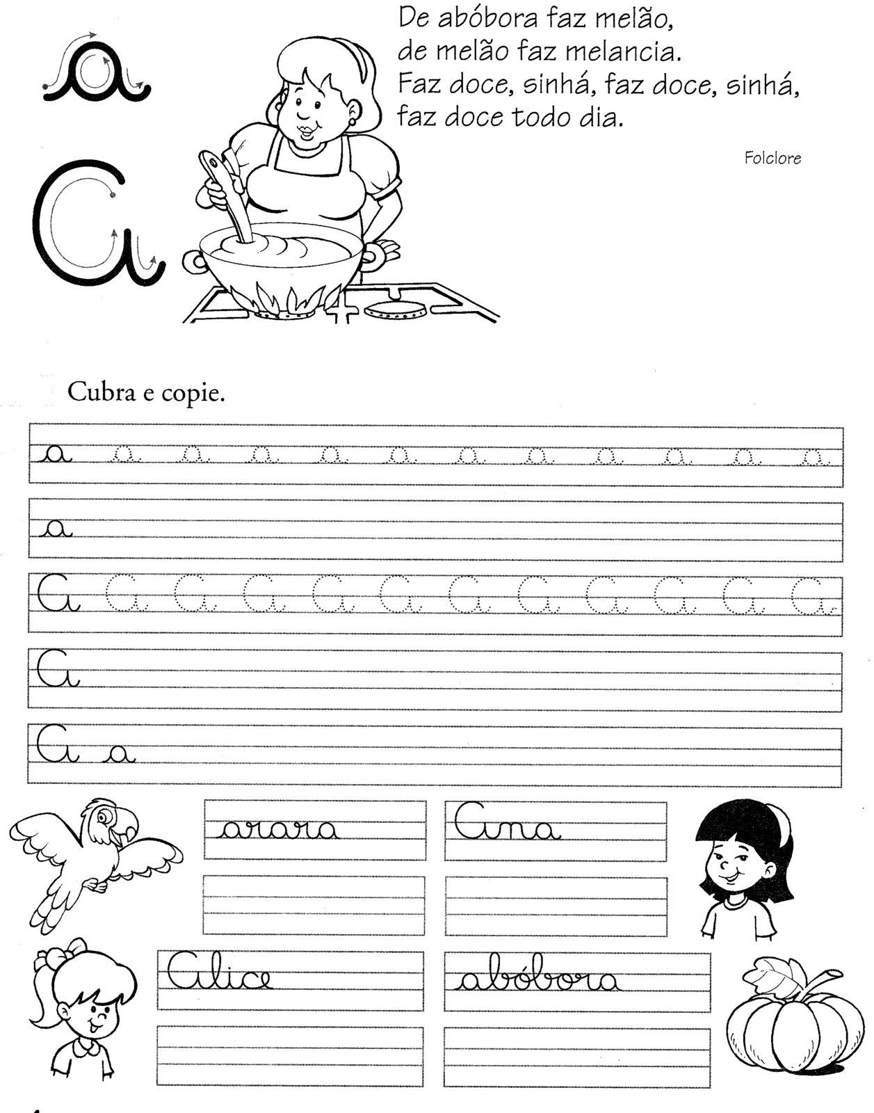 Atividades Aprender Escrever Com Letra Cursiva Alfabetização Infantil