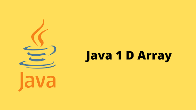 HackerRank Java 1D Array problem solution