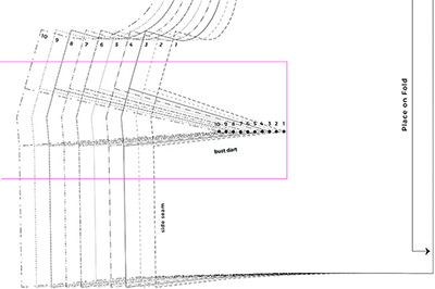 Bust adjustments bust darted bodice bodice pattern fitting - Tilly and the Buttons