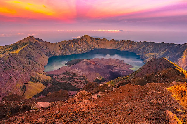 Mount Rinjani, Enchantment of Exotic Natural Beauty on the Roof of Lombok