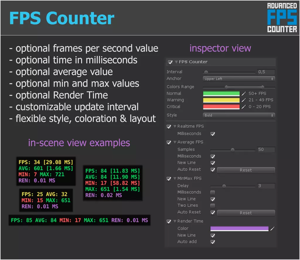 Advanced FPS Counter 1.3.9