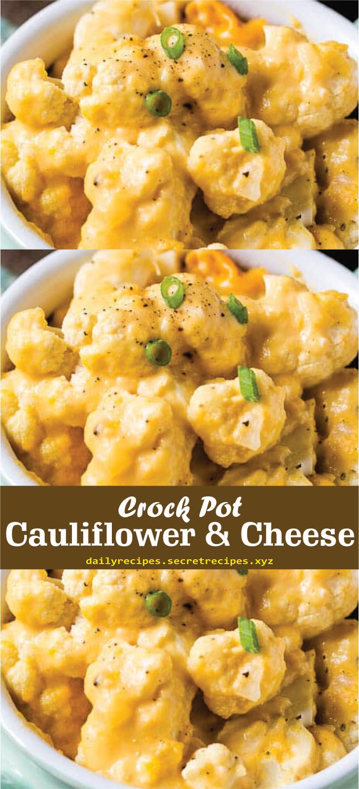 Crock Pot Cauliflower and Cheese Recipe Spesial Food