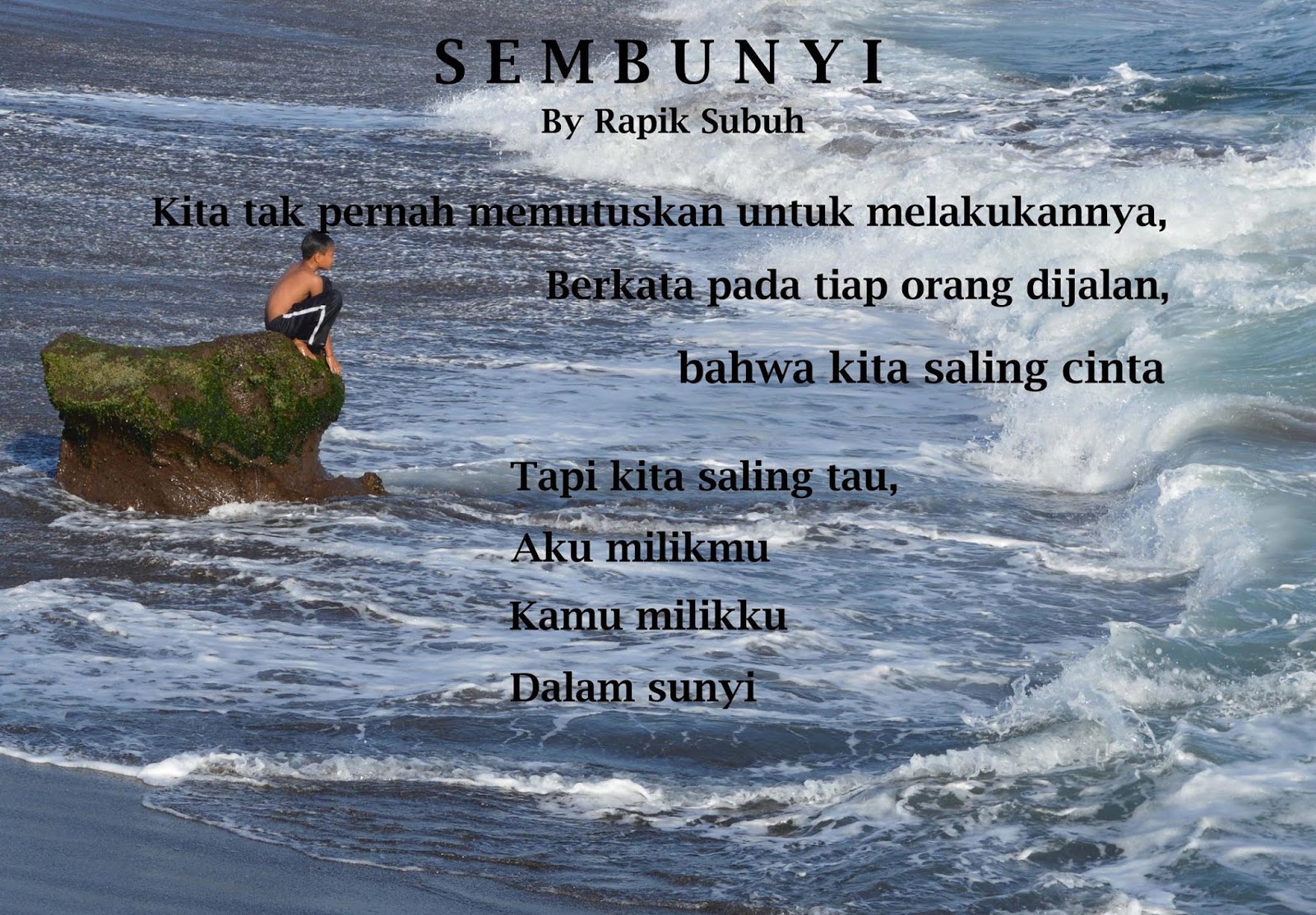 Rapik Subuh Puisi Cinta SEMBUNYI