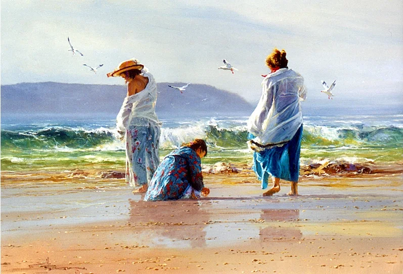 Robert Hagan 1947 | Australian Plein-air Impressionist painter